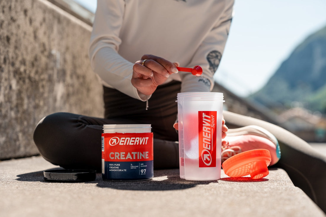 ENERVIT Creatine, kreatín monohydrát v prášku