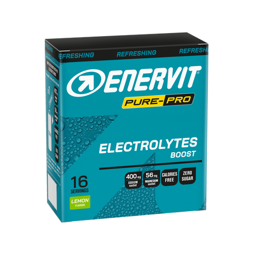 ENERVIT Electrolytes Boost – Krabička 16× 4 g
