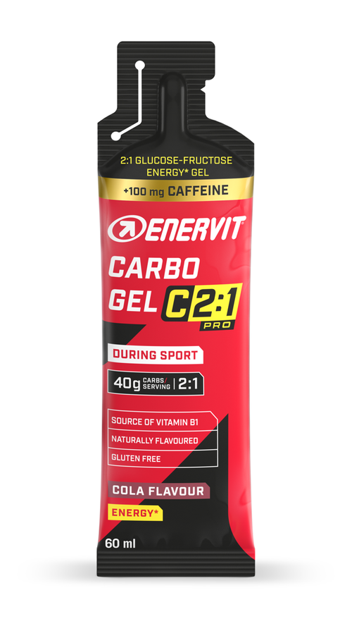 ENERVIT Carbo Gel C2:1 – S kofeínom