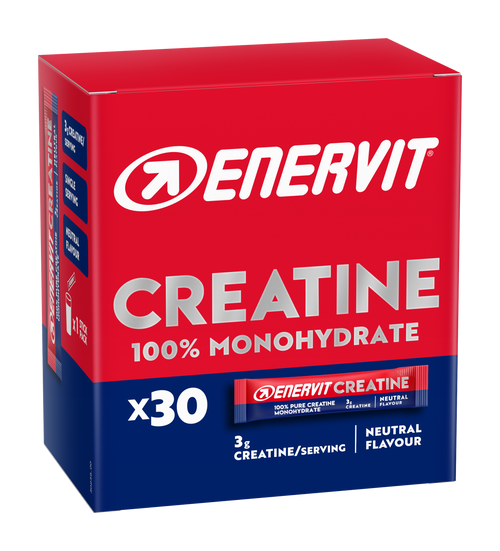 ENERVIT Creatine v sáčkoch – krabička 30 × 3,4 g