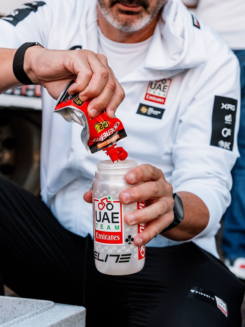 Lactate Gel Mix sa riedi do fľaše s 500–750 ml vody